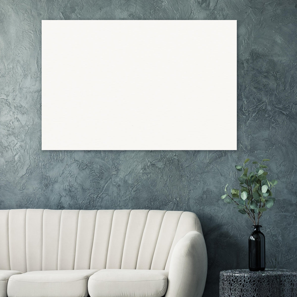 Min-Oe by Cy Twombly poster: This striking composition features expressive ivory-white forms against a deep, dark background….